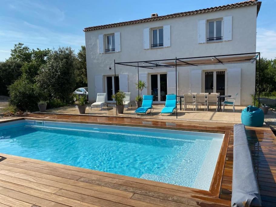 Villa Piscine - Gorges Du Verdon, Lac De Sainte-Croix Regusse Luaran gambar